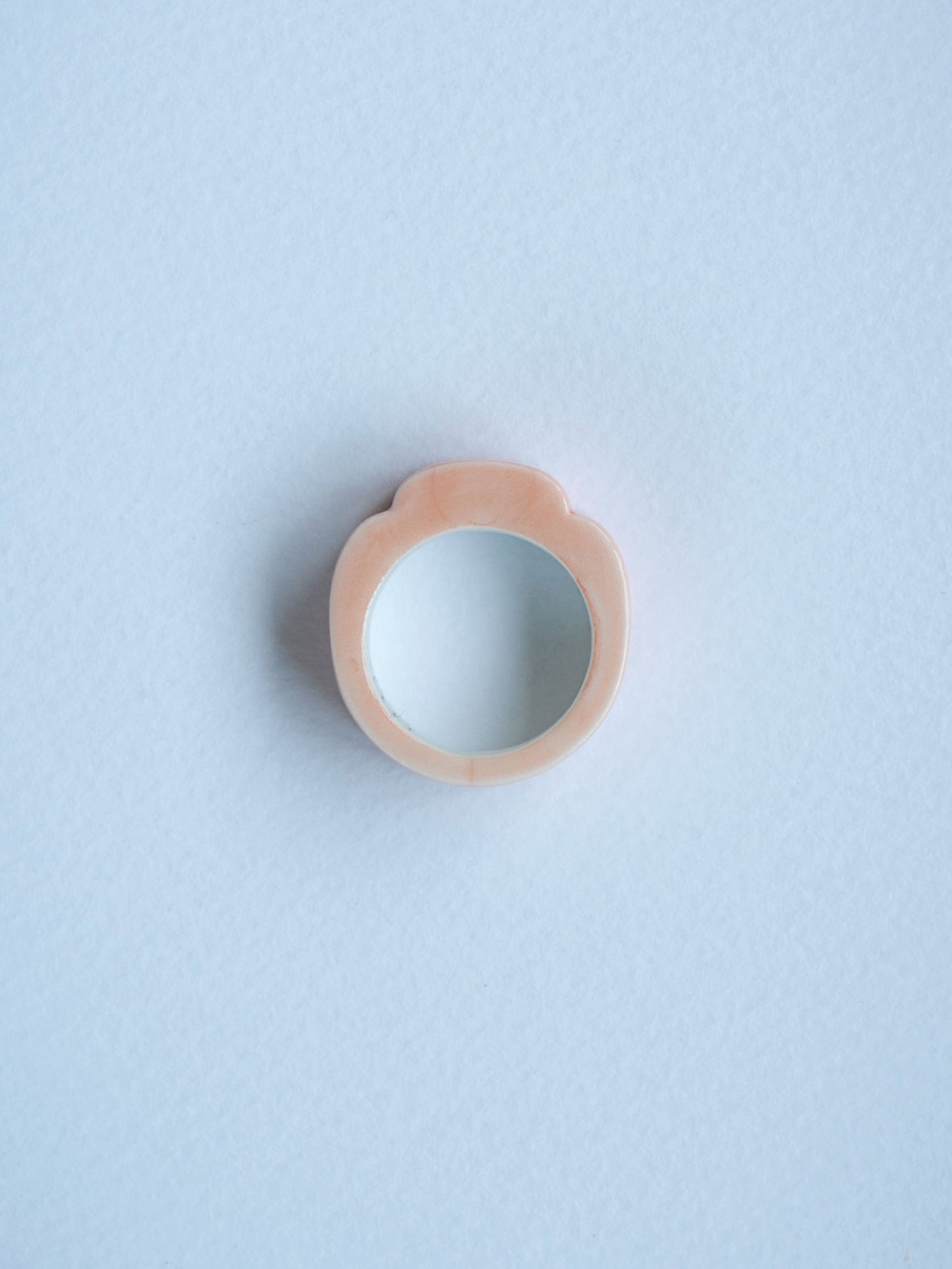 01 木瓜/Mokkou Ring - Salmon pink SIZE #13