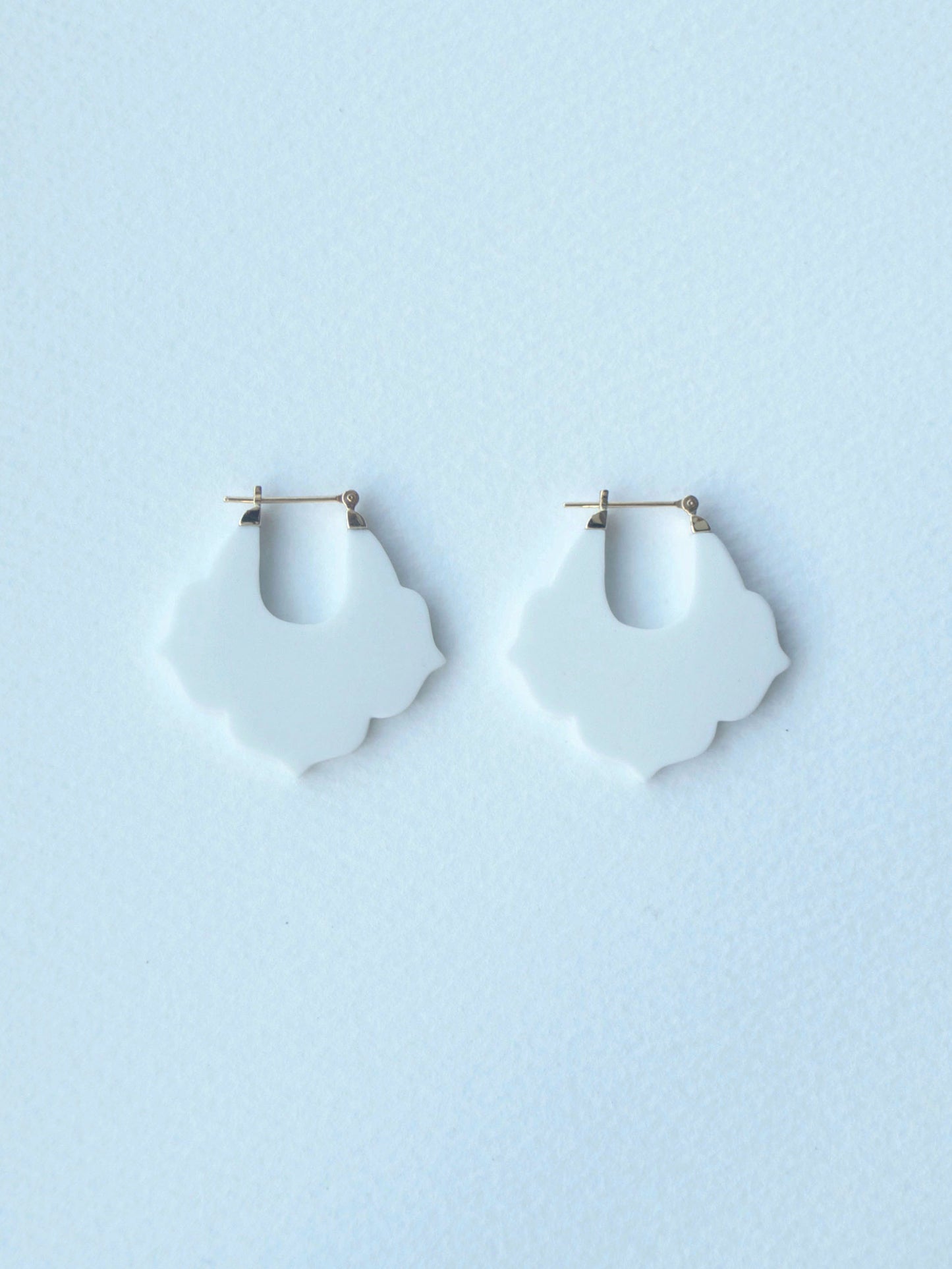 01 桔梗/Kikyou Earrings - White
伊万里焼 桔梗 ピアス ホワイト