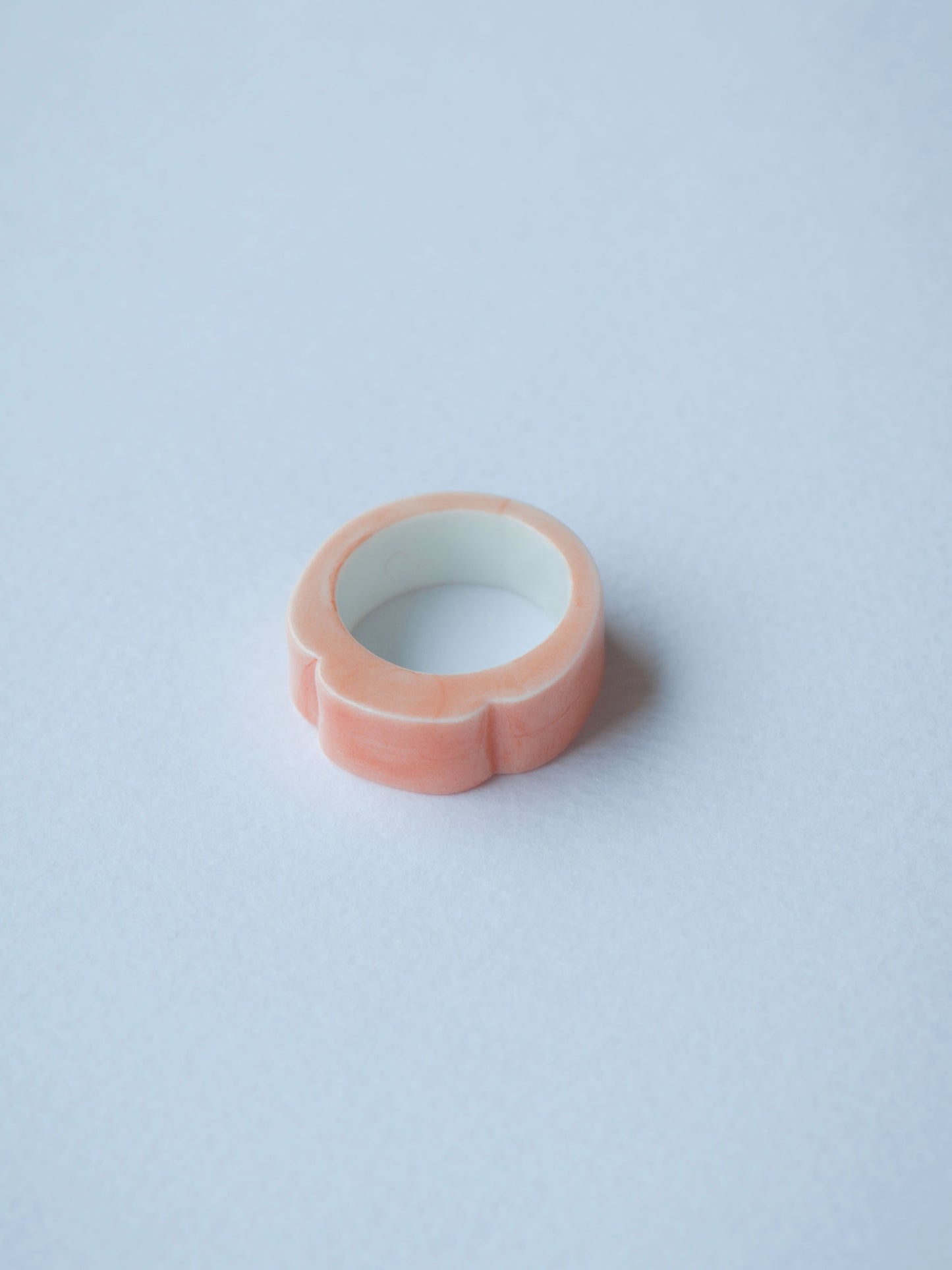 01 木瓜/Mokkou Ring - Salmon pink SIZE #13
