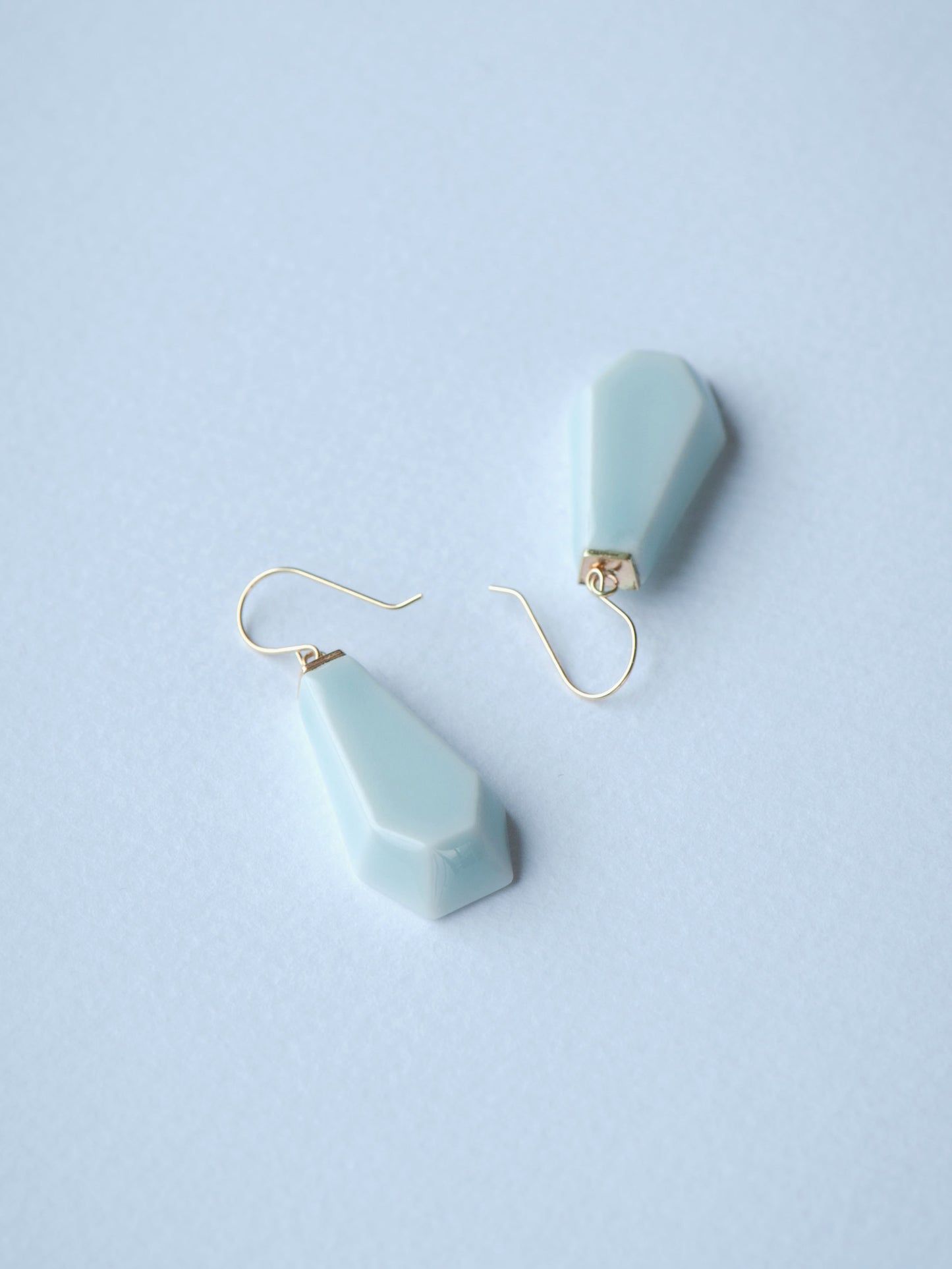 01 六角/Rokkaku Earrings - Seiji