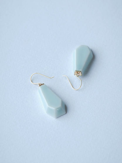 01 六角/Rokkaku Earrings - Seiji